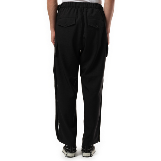 Sports 3 Stripe Pants in Black