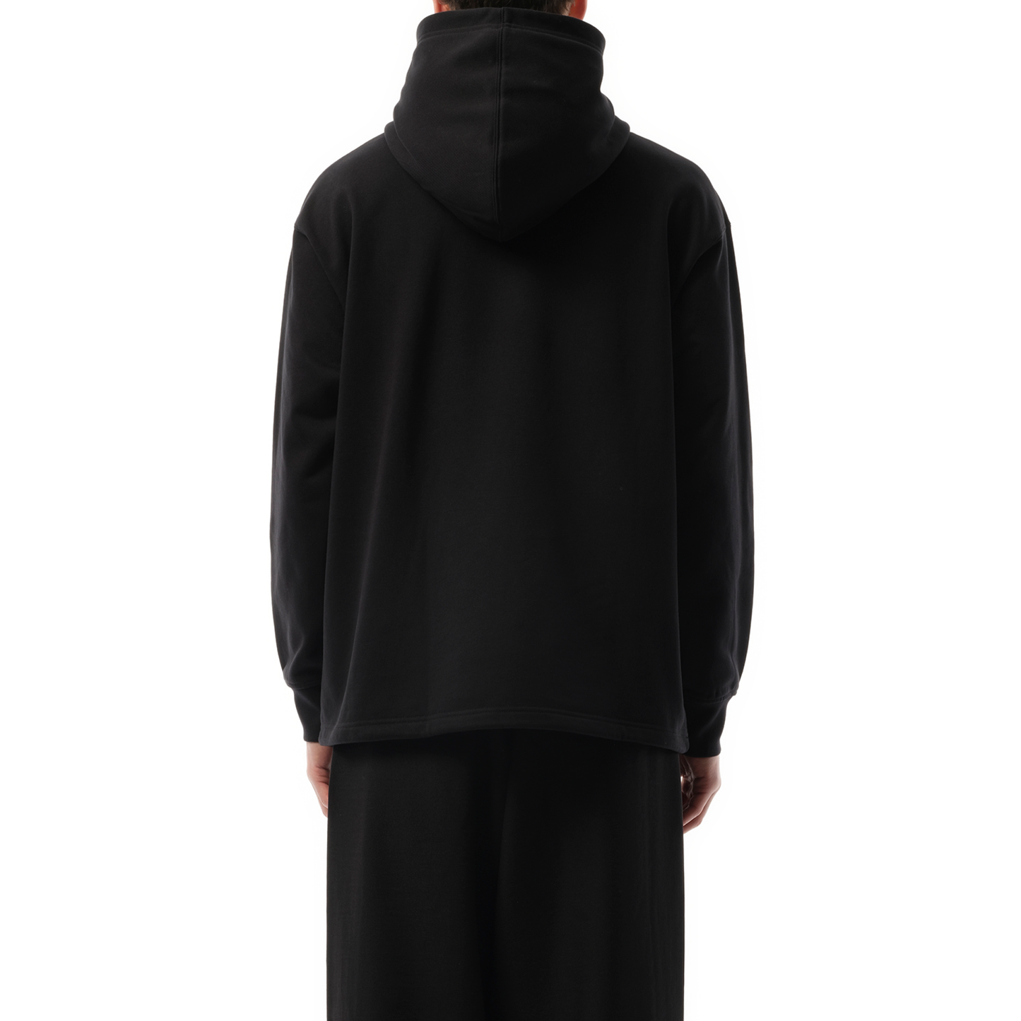 Loose Hoodie in Black