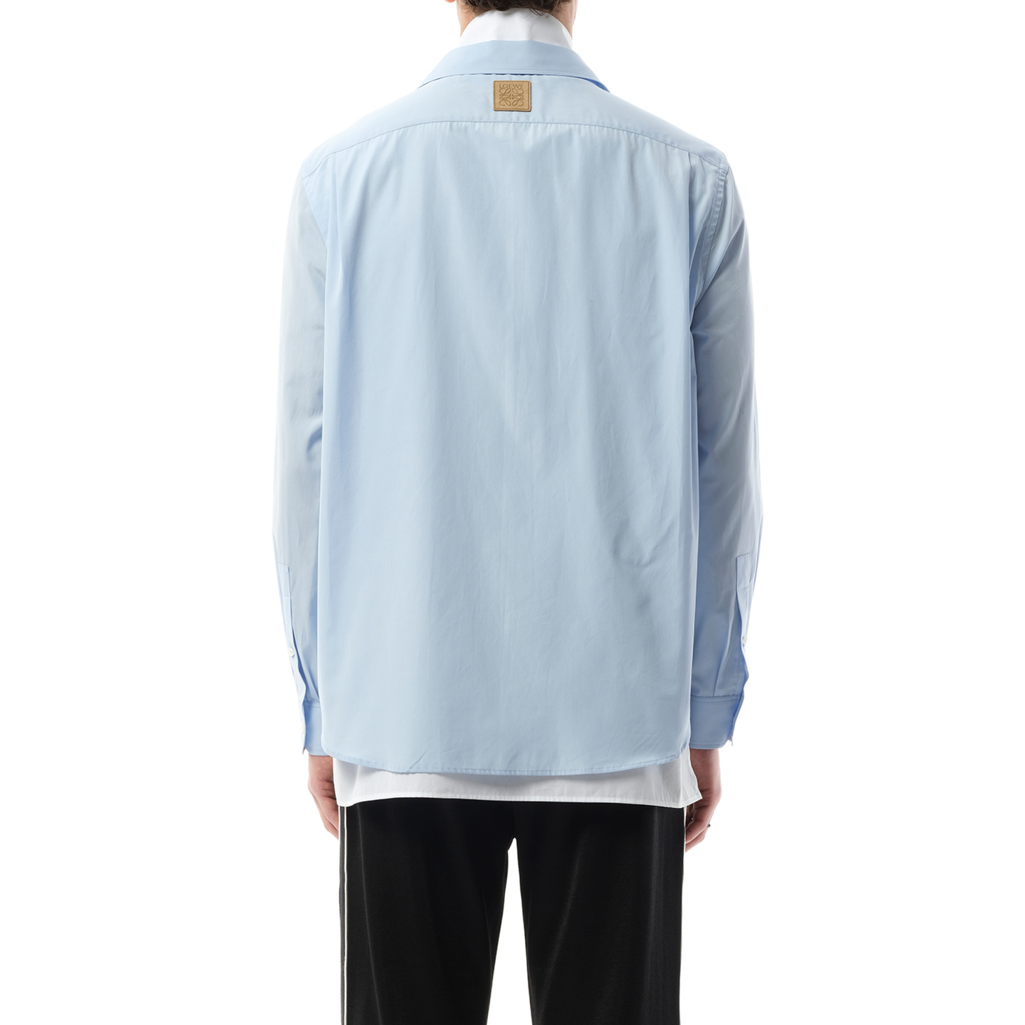 Hybrid Shirt in Light Blue/White