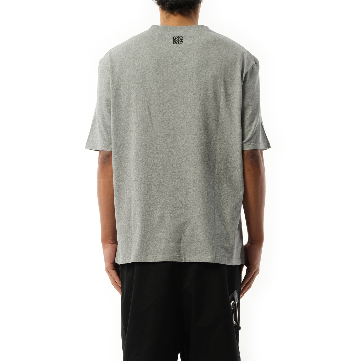 "Brooks Pines" Loose T-Shirt in Grey Melange