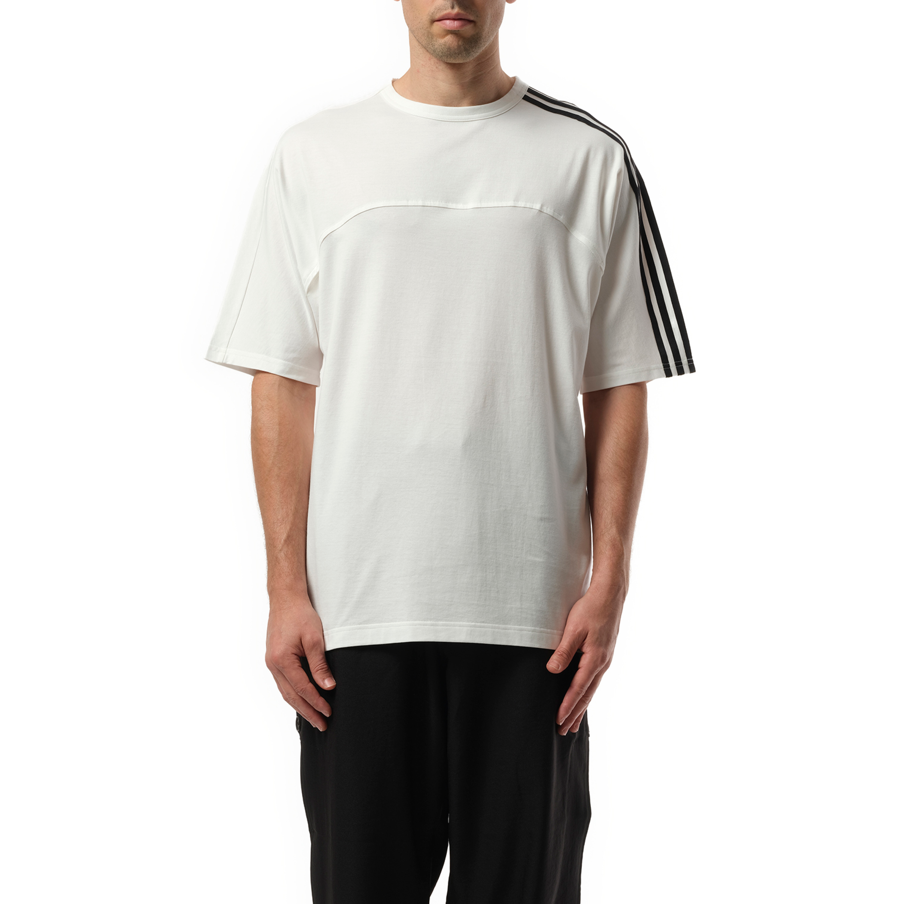 3 Stripe T-Shirt in White