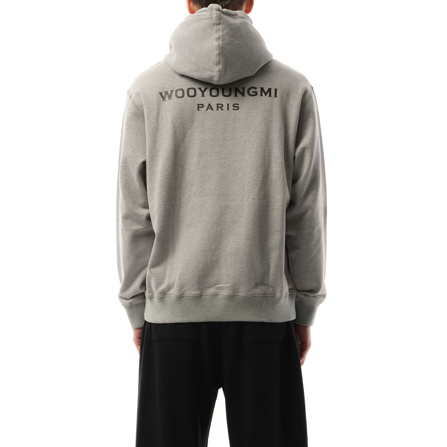 WYM Patch Hoodie in Grey