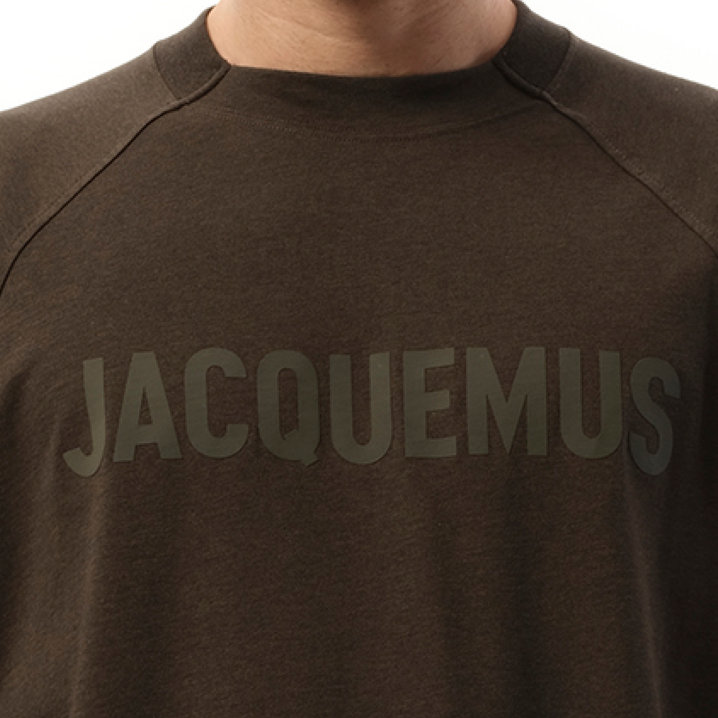 Le T-Shirt Typo in Brown