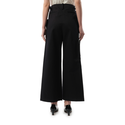 Oversized Cargo Pants in Black