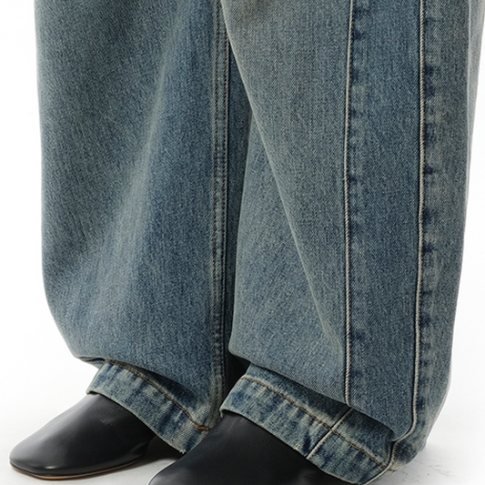 Anagram Barrel Jeans AF in Washed Denim