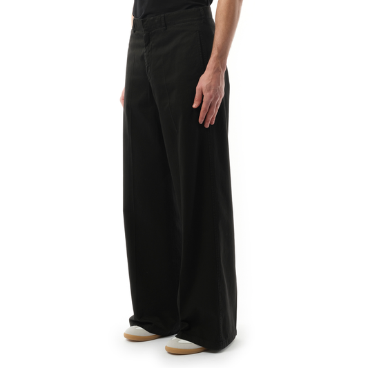 Monogram Classic Pants in Black/White