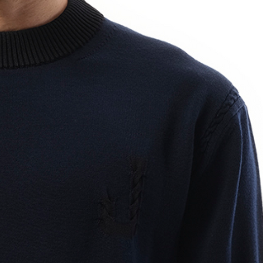 La Maille Tricot in Navy