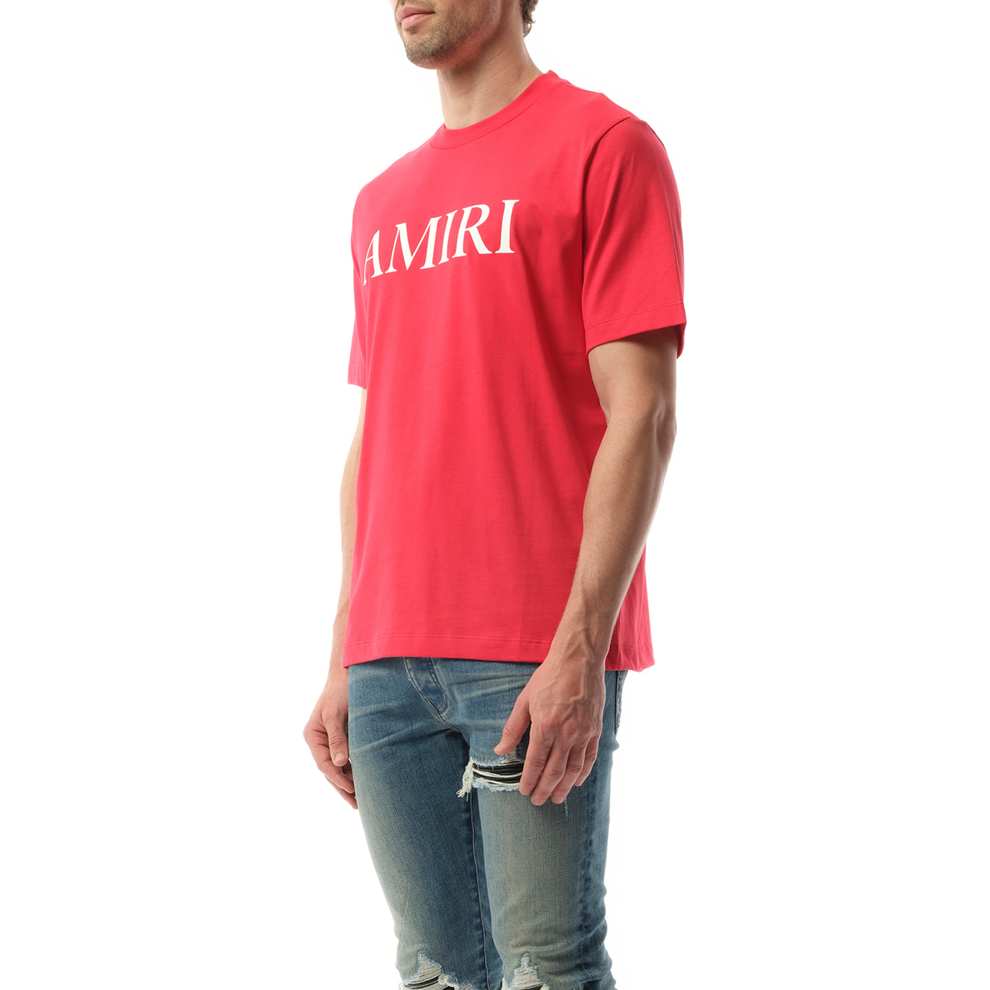 Amiri Core Logo T-Shirt in Red