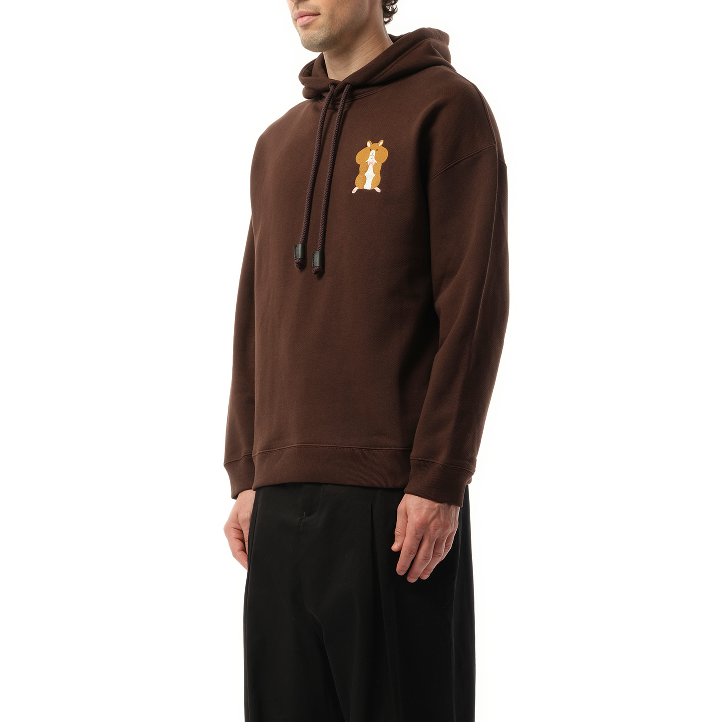 Suna Fujita Hamster Hoodie in Dark Brown