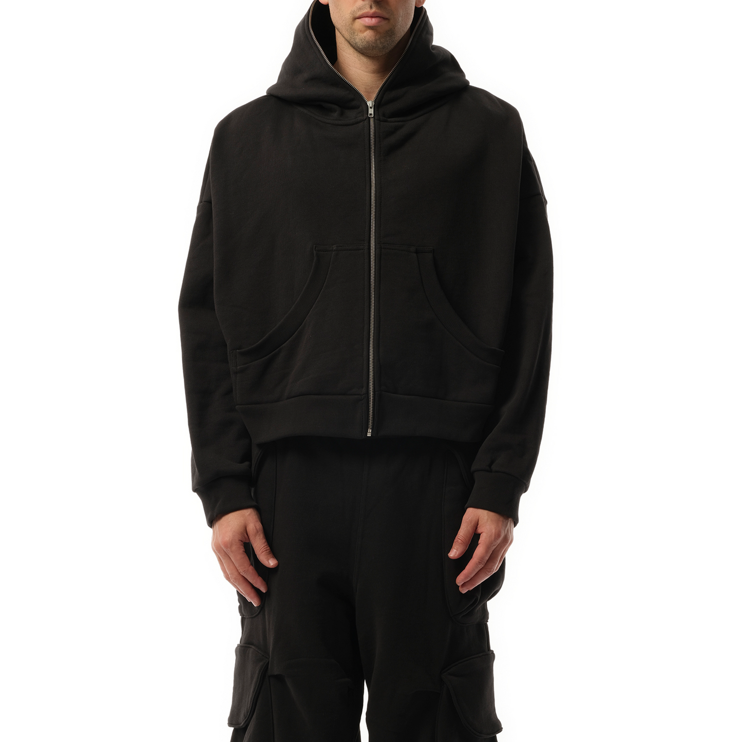 Eternal Zip Hoodie in Soot