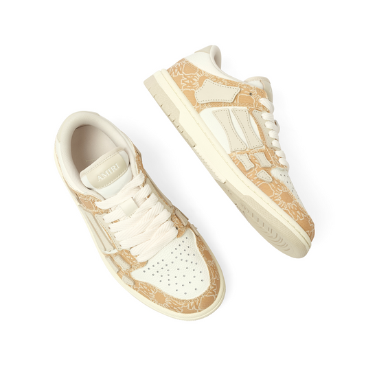 MA Quad Skeleton Low Top Sneaker in Birch