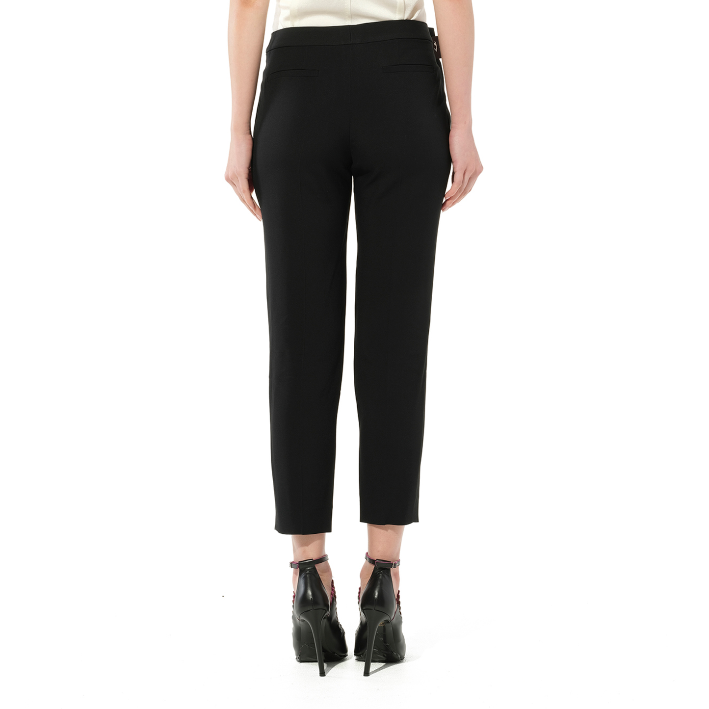 Pantalon Trousers in Black