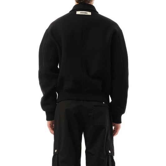 Le Bomber Feltro in Black