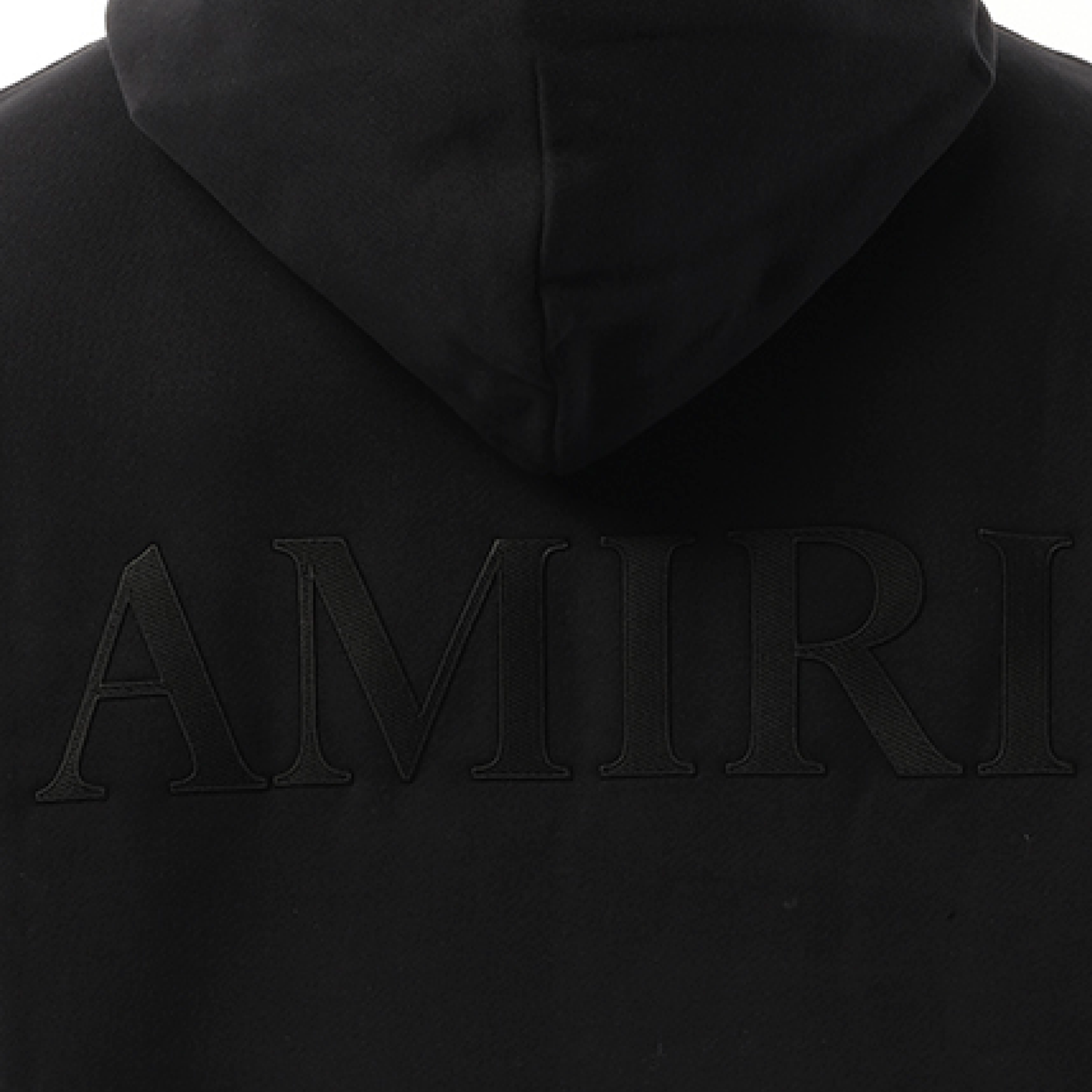 Amiri Oversized Hoodie in Black