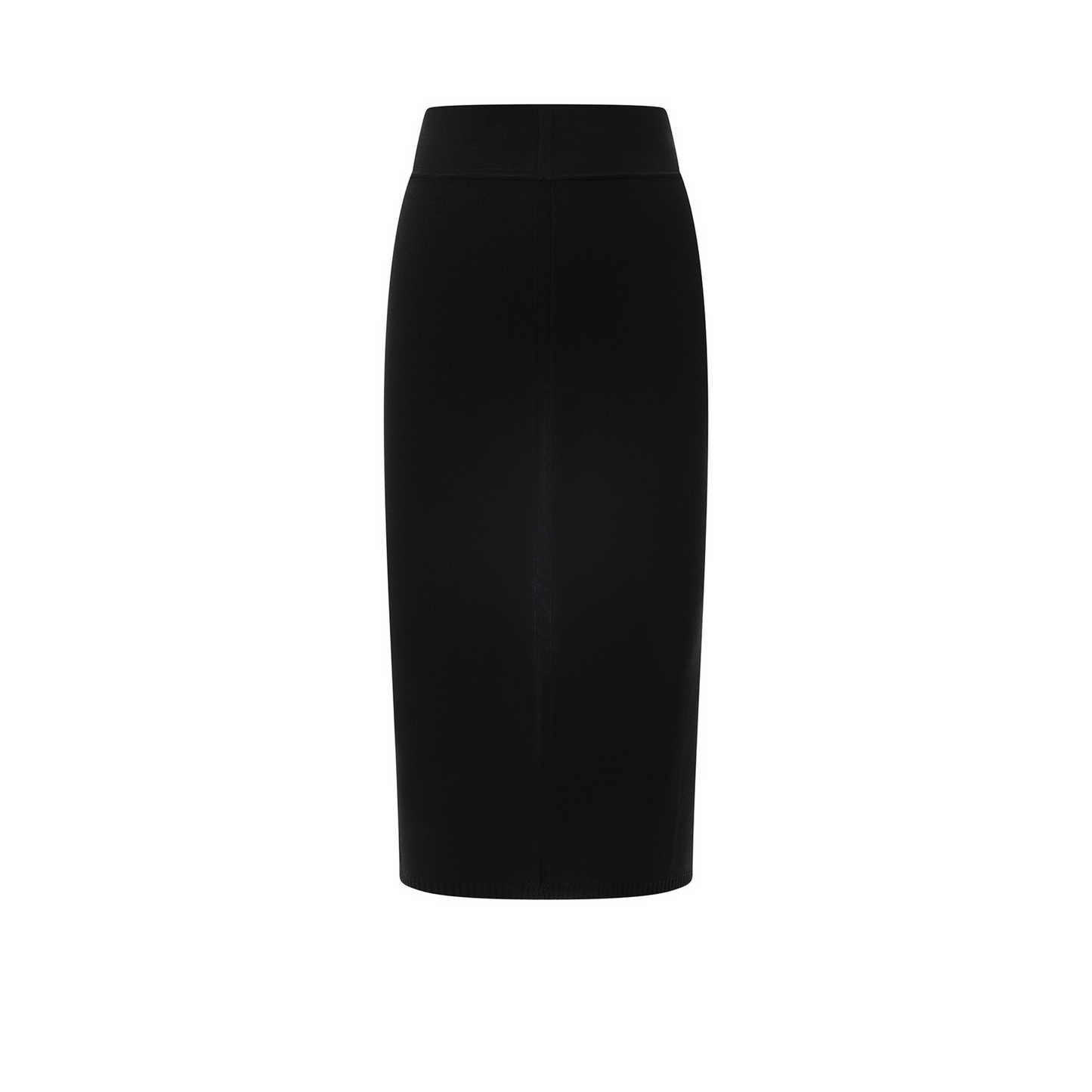 Calf Skirt in Black