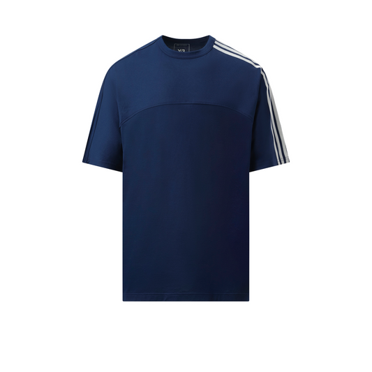 3 Stripe T-Shirt in Dark Blue