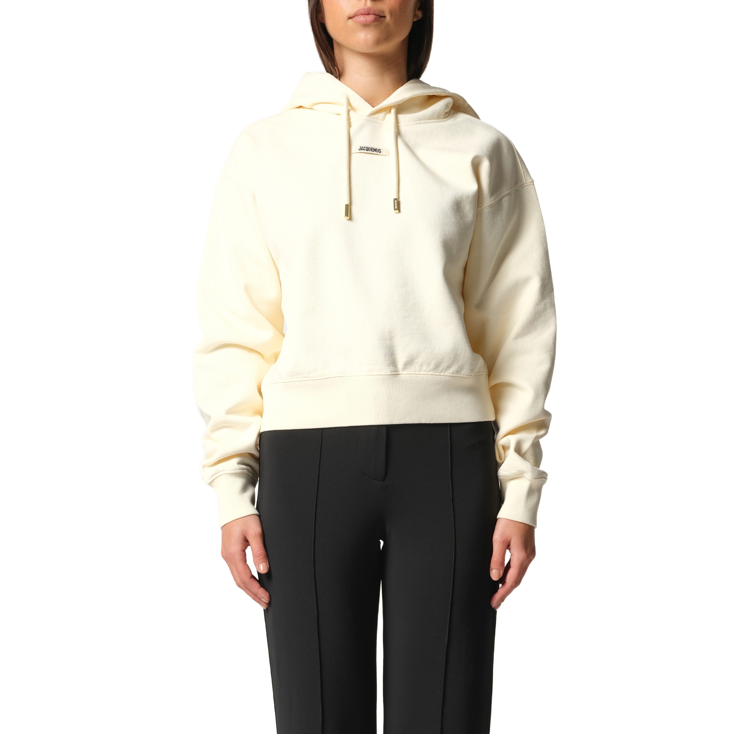 Le Hoodie Gros Grain in Light Beige