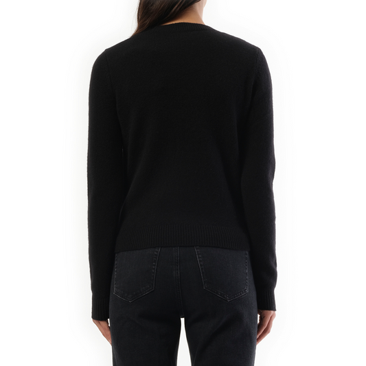 M-Areesa Slim Top in Black