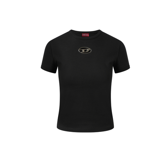 T-Uncutie D Logo T-Shirt in Black