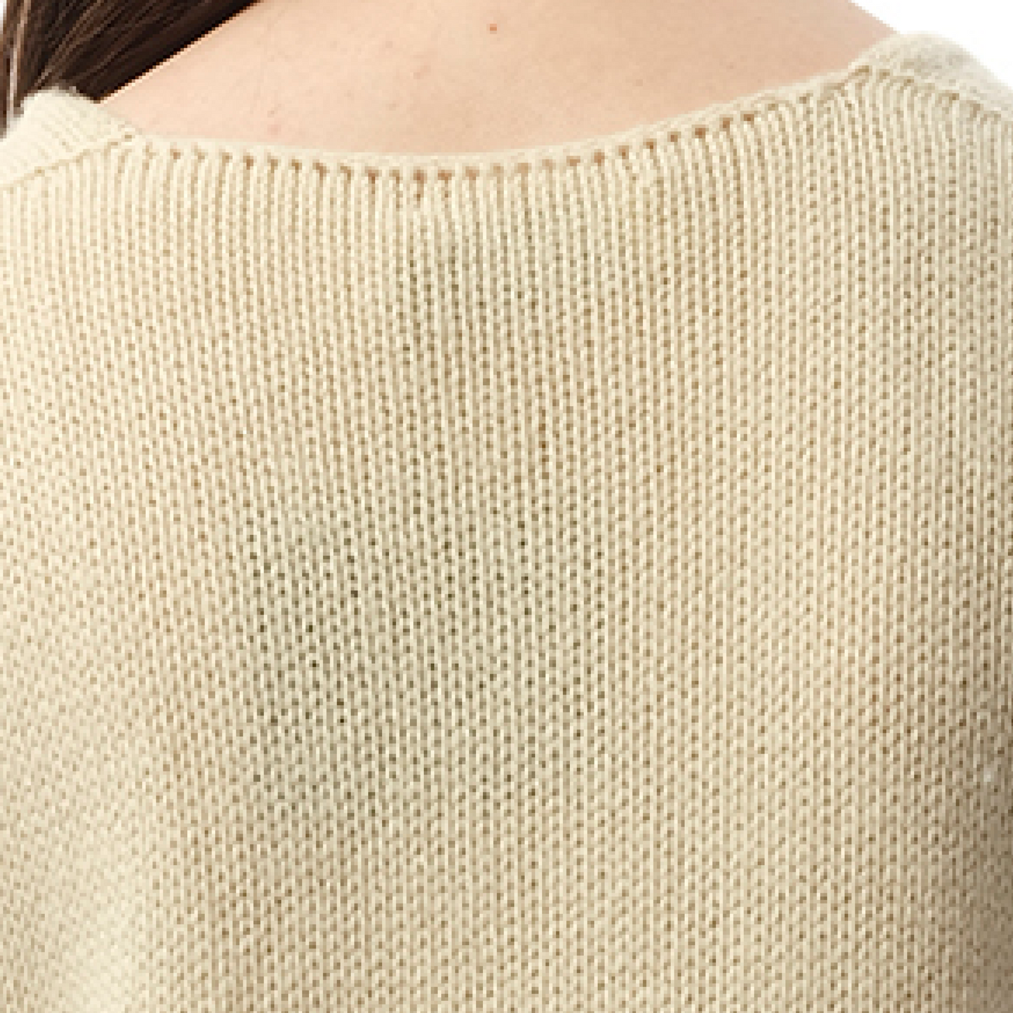 Knitted Top in Ivory