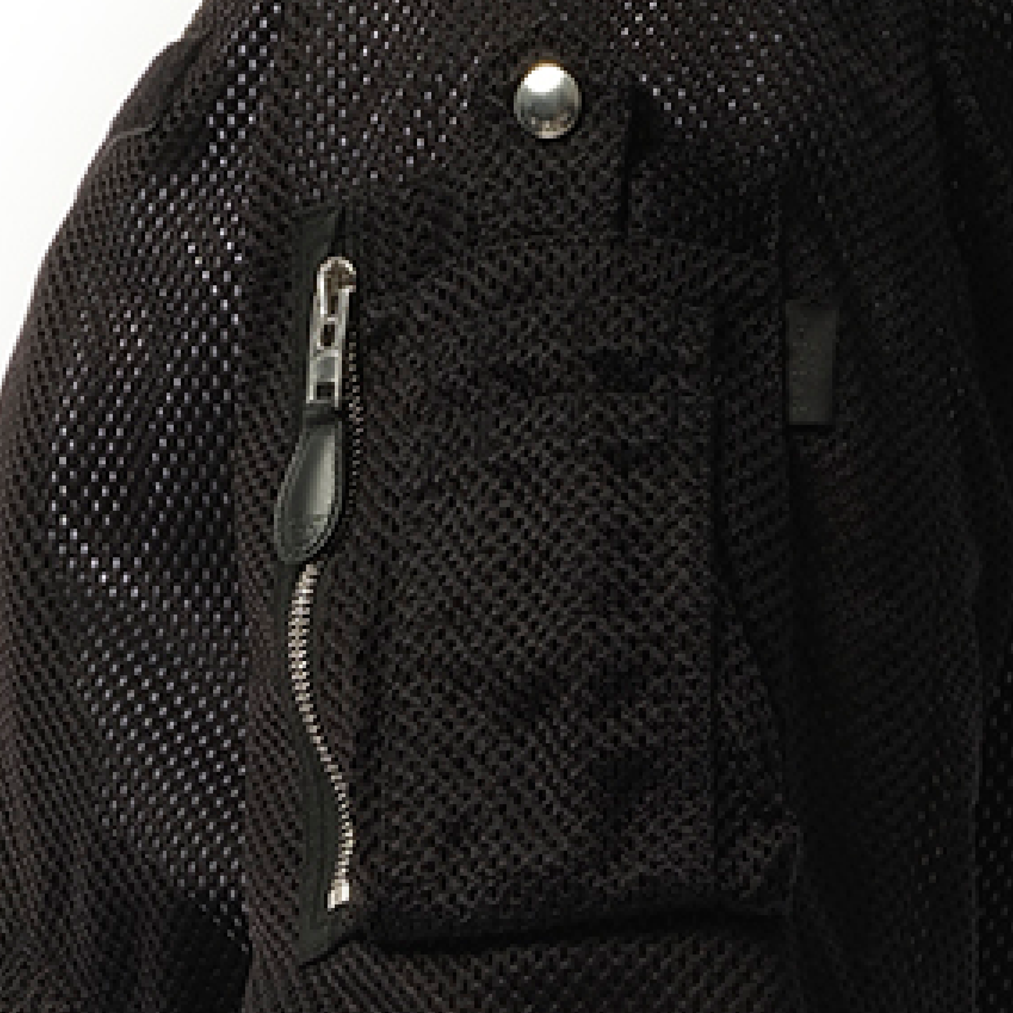 Bomber Mesh Jacket in Black