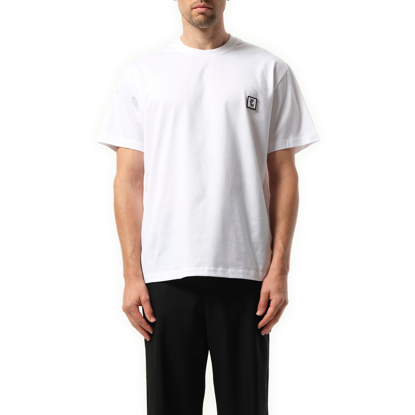 Logo Patch T-Shirt in White