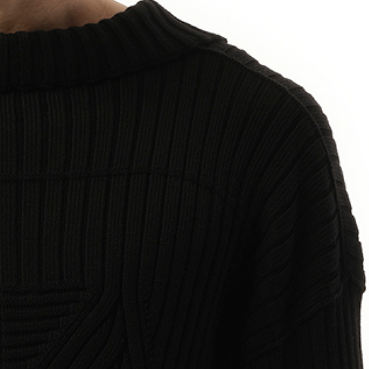 Tabard Sweater in Black