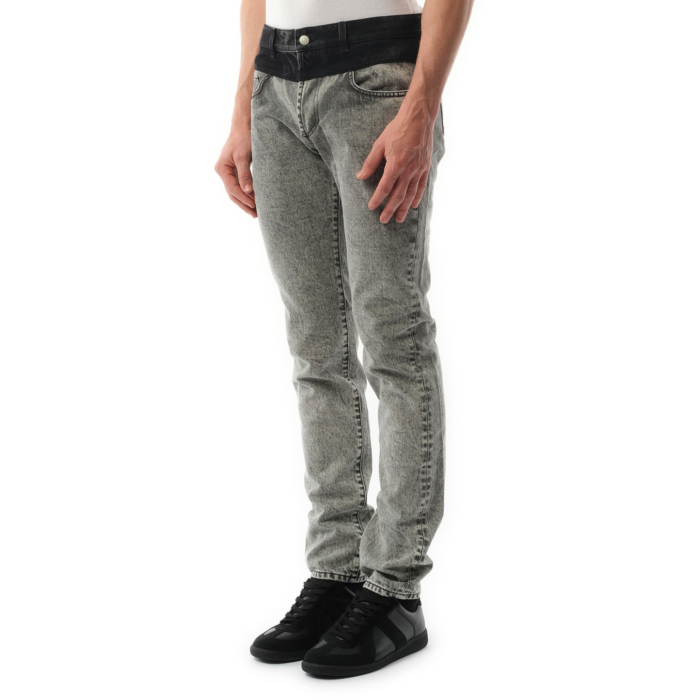 Slim Fit Jeans Black/Grey