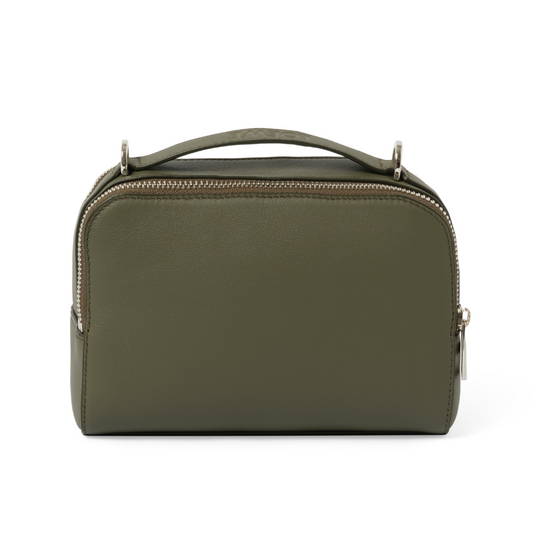 New Mini Camera Crossbody in Khaki Green