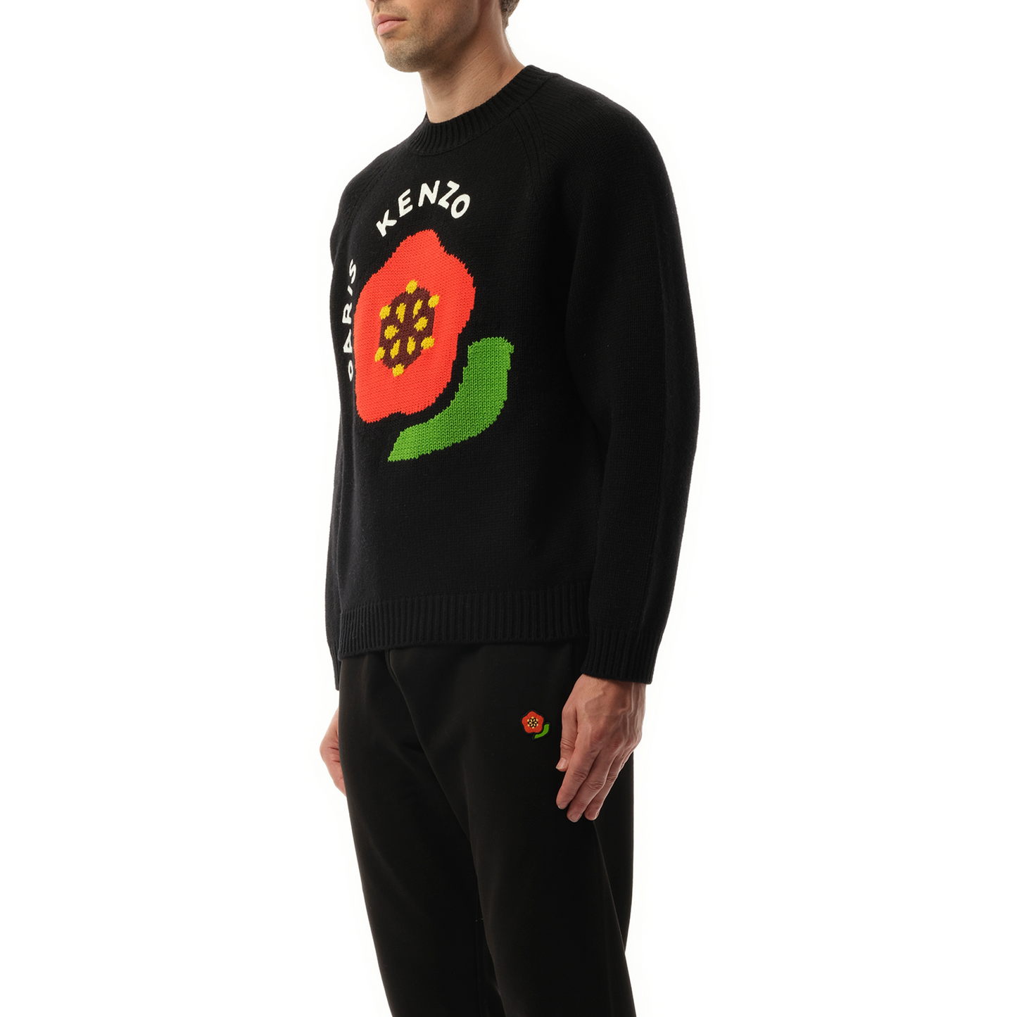 Kenzo Pop Knit Sweater in Black