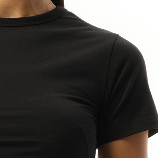 Micro T-Shirt in Soot