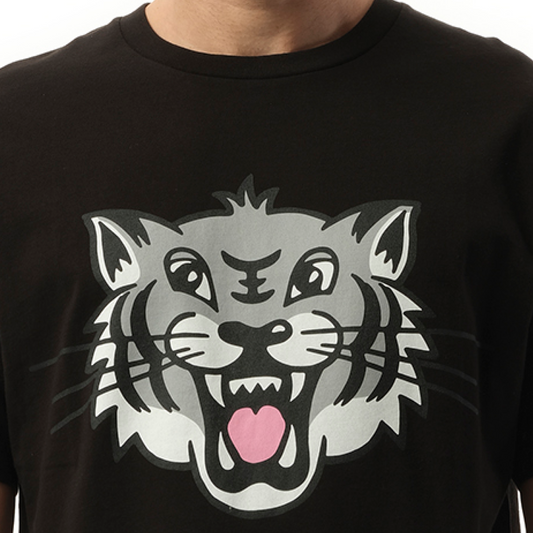 Kenzo Happy Tiger Classic T-Shirt in Black