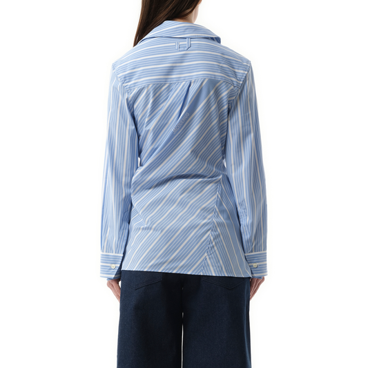 La Chemise Pablo in Blue Stripe