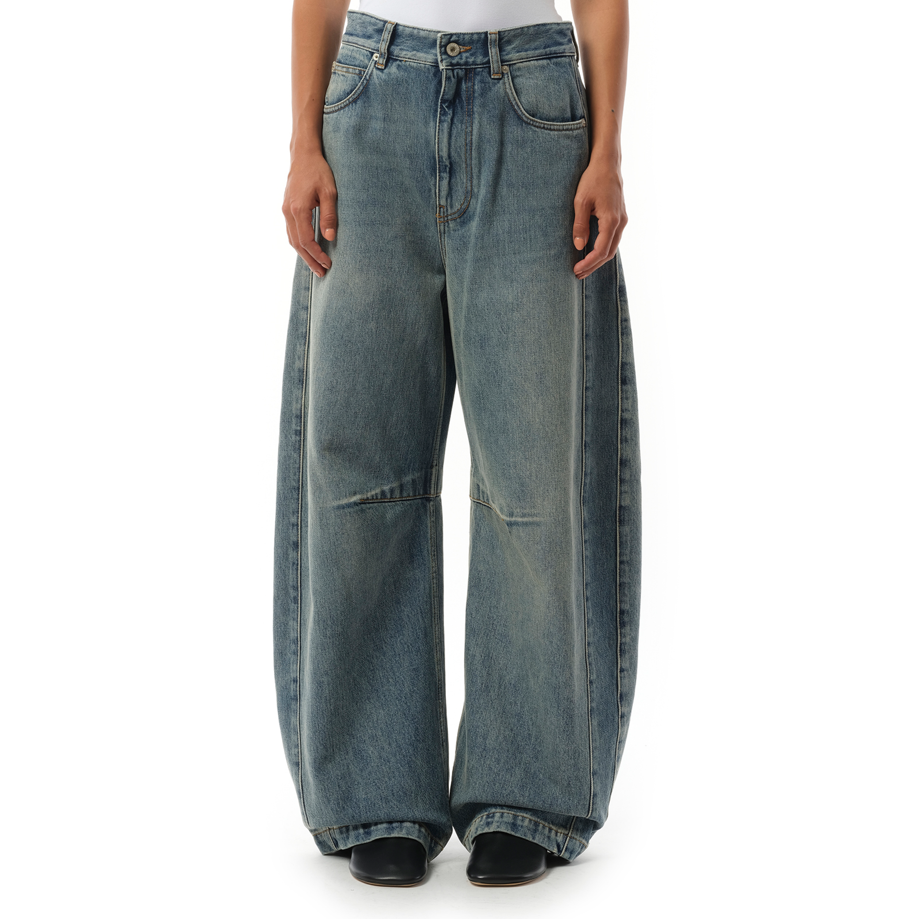 Anagram Barrel Jeans AF in Washed Denim