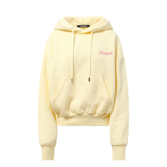 Le Hoodie Corto Uni Club in Beige