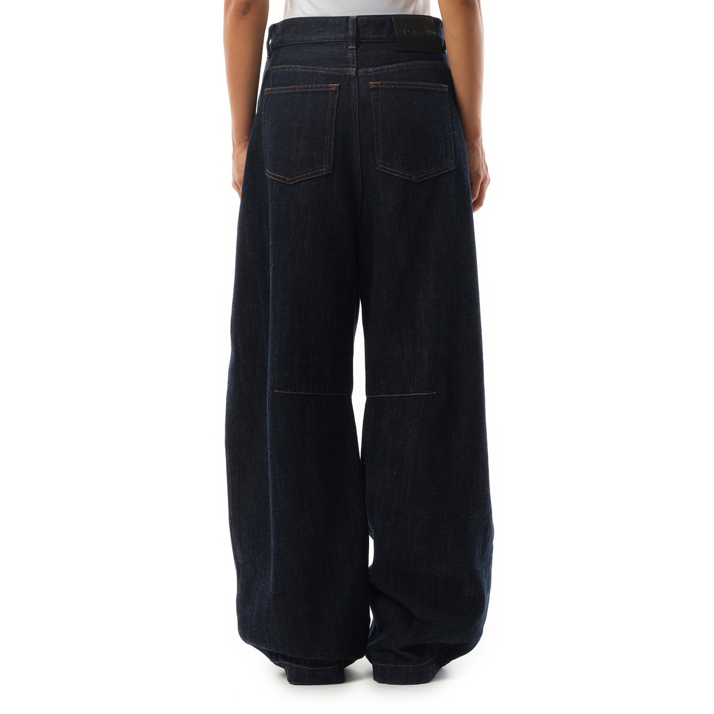 Anagram Barrel Jeans AF in Indigo Blue