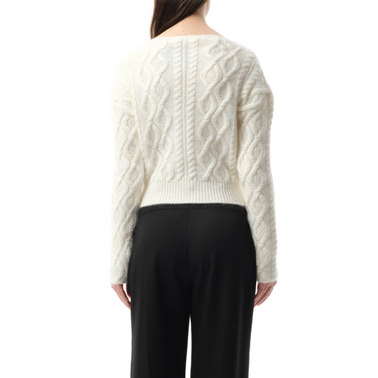 Knitted Top in Ivory