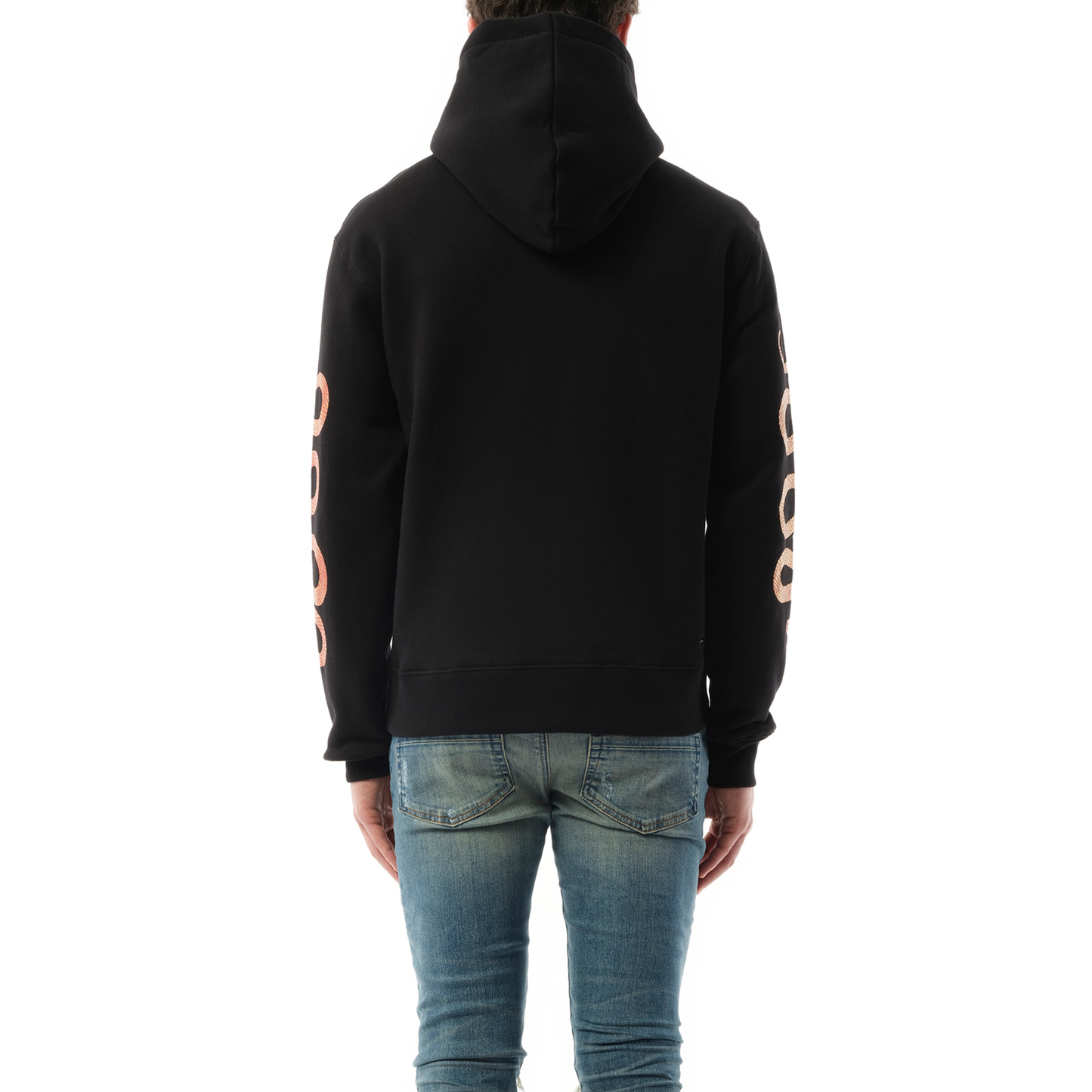 Amiri Snake Hoodie in Black