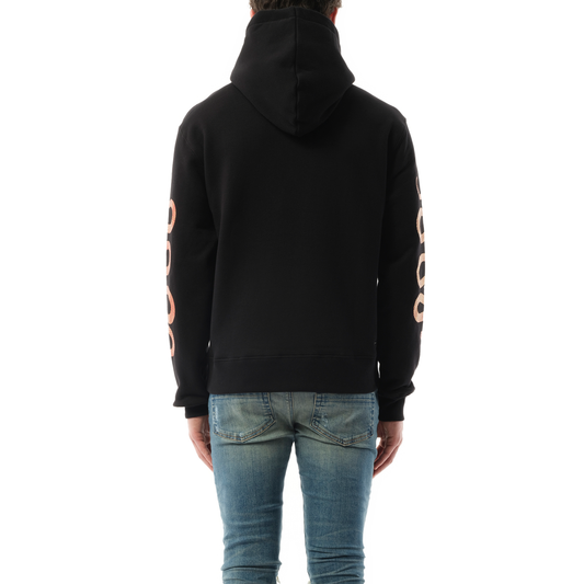 Amiri Snake Hoodie in Black