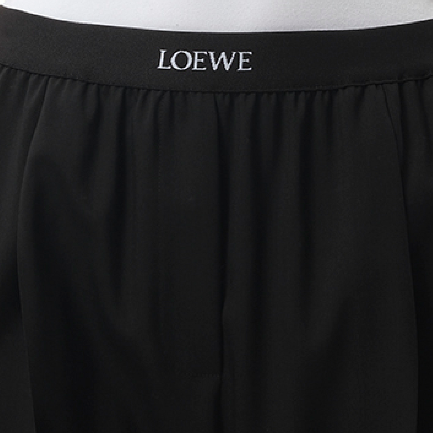 Loewe Waistband Trouser in Black