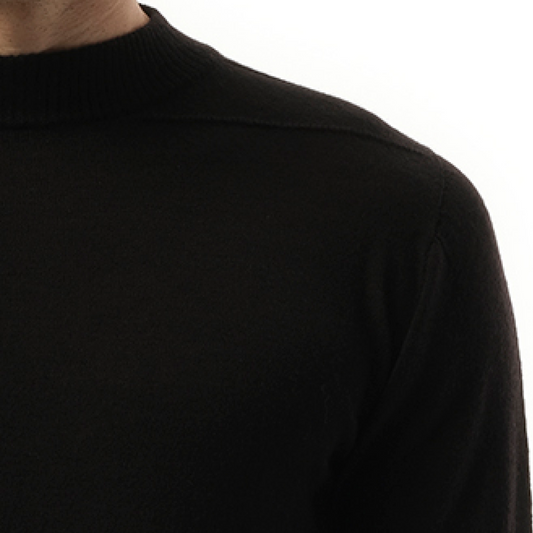 Level Lupetto Sweater in Black