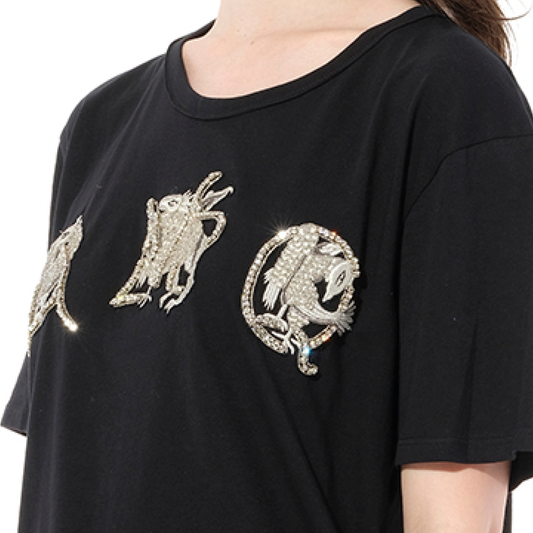 Maglieta Myth T-Shirt in Black