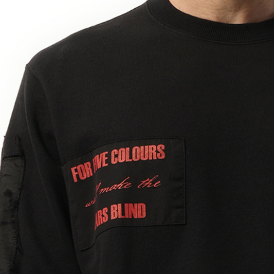 For Five Colours Sweatshirt in Black