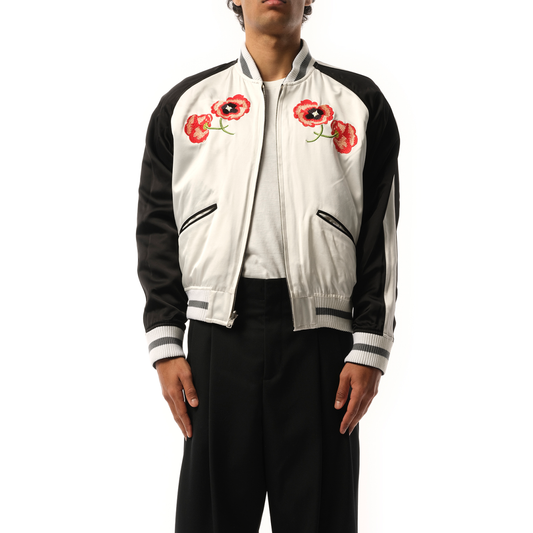 Kenzo Elephant Reversible Souvenir Jacket in Black