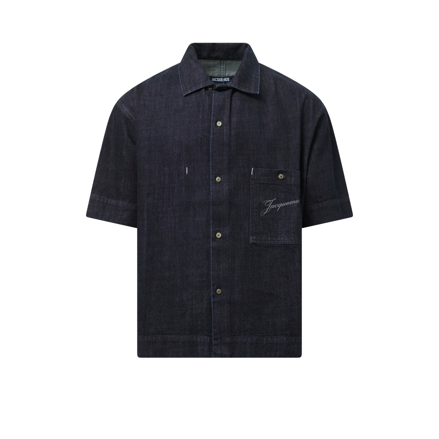 La Chemise Denim Aloe in Dark Navy