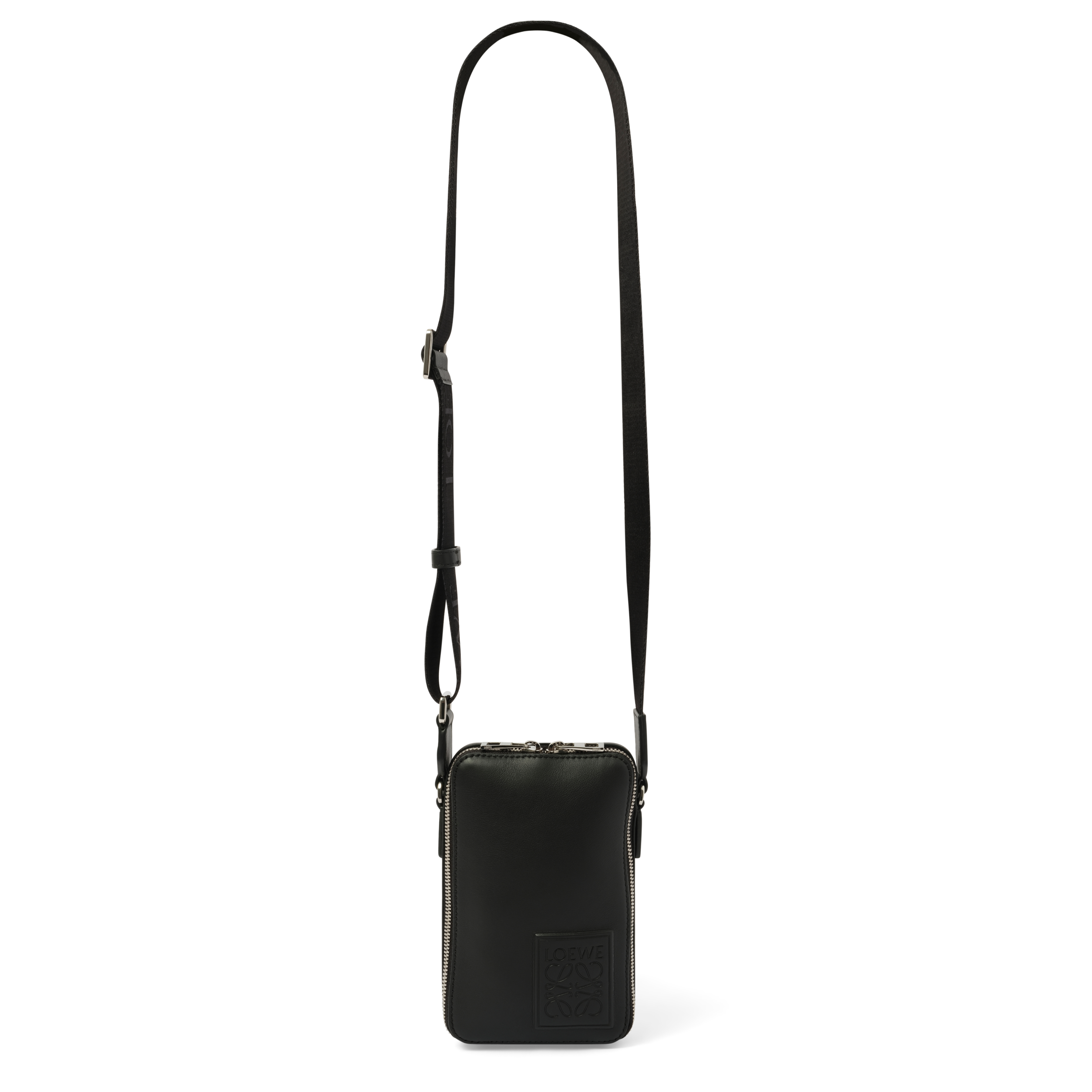 New Vertical Crossbody Pocket in Black