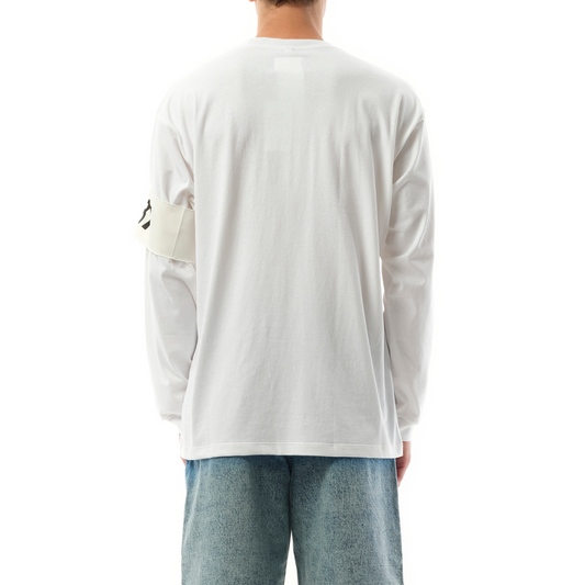 Support Group Long Sleeve T-Shirt in White