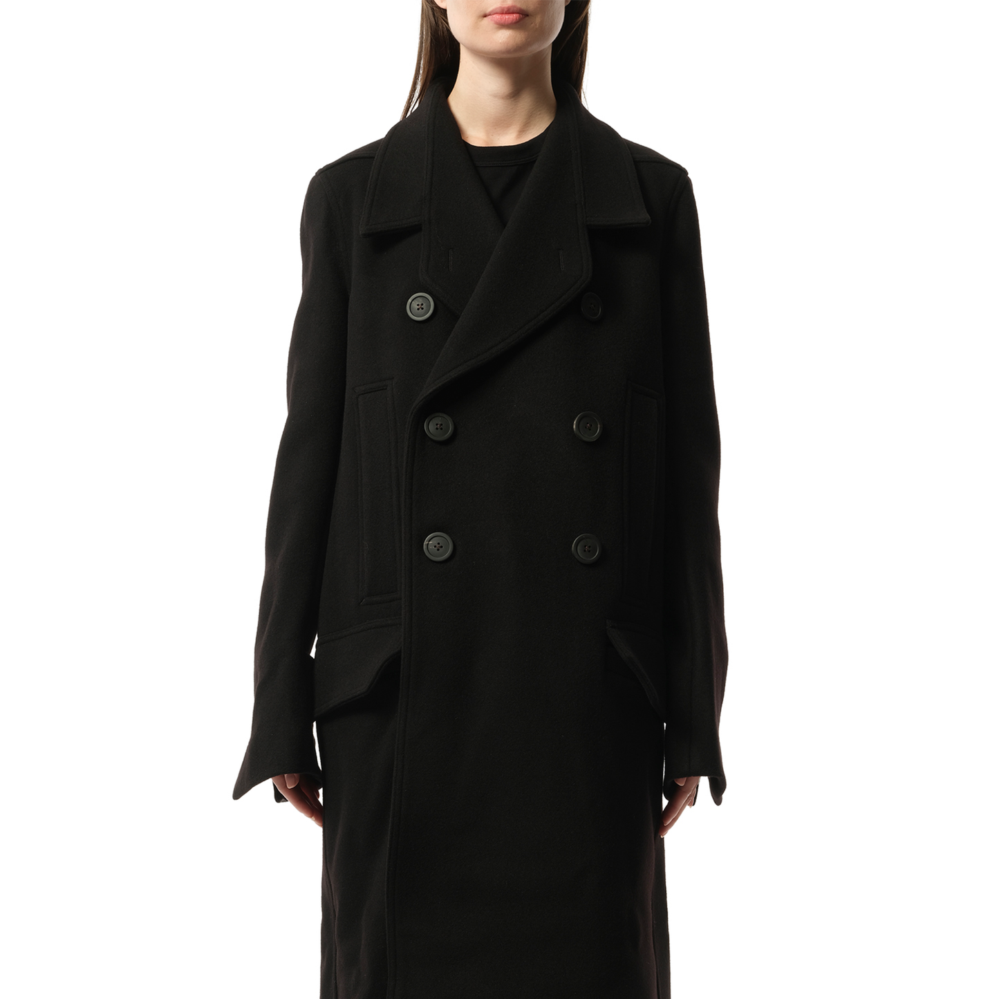 Officer Coat in Black