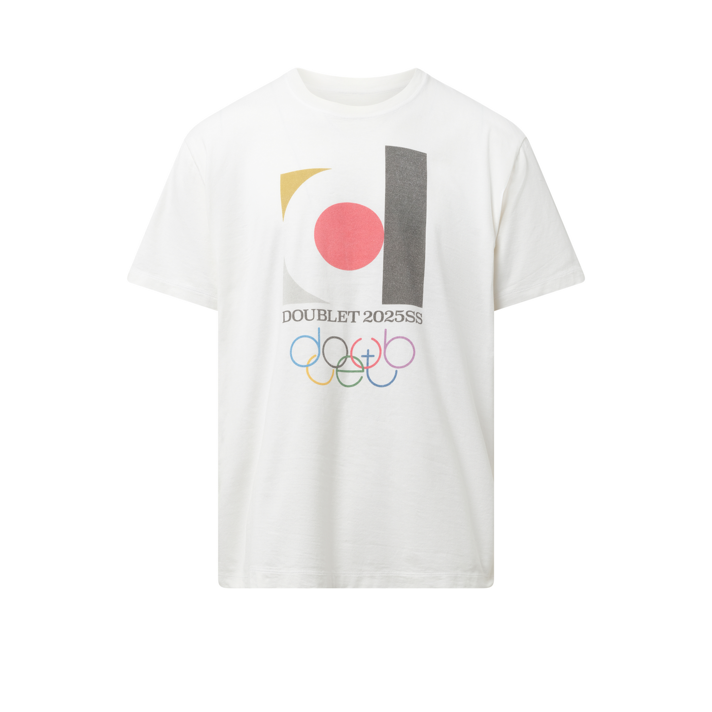 Doublet 2025SS Logo T-Shirt in White