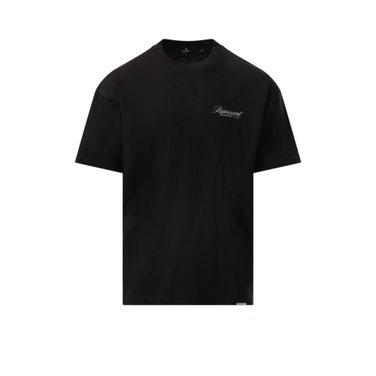 Represent Owners Club Script T-Shirt in Black